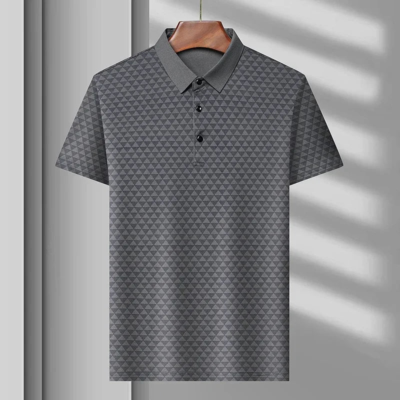 The Corvyn Silk Polo