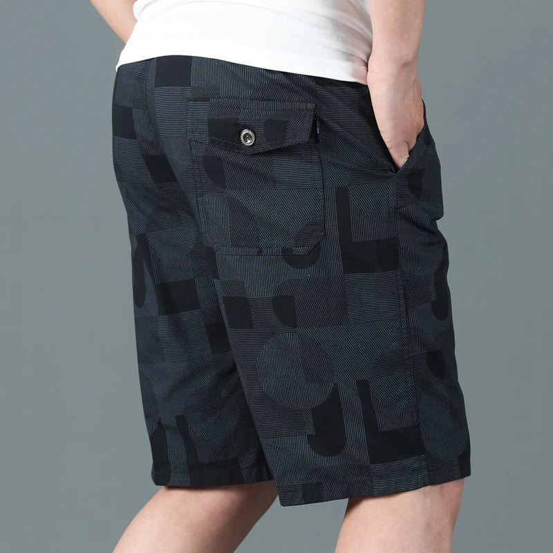 Monet Printed Shorts