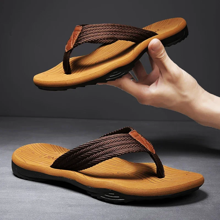 The Braided Slippers