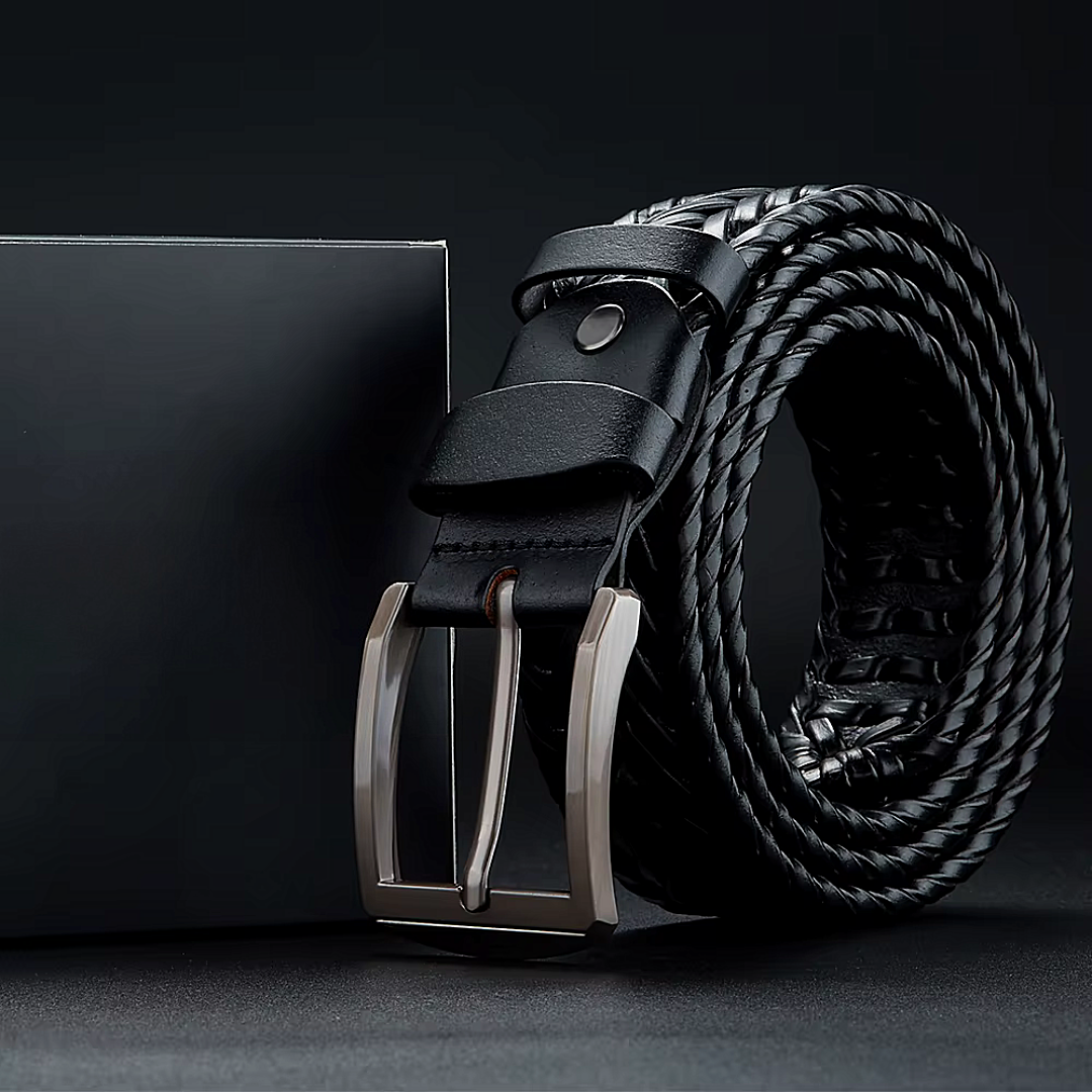 Bergamo Braided Leather Belt