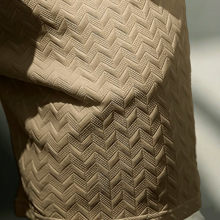 Chevron Textured Shorts
