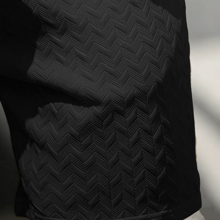 Chevron Textured Shorts