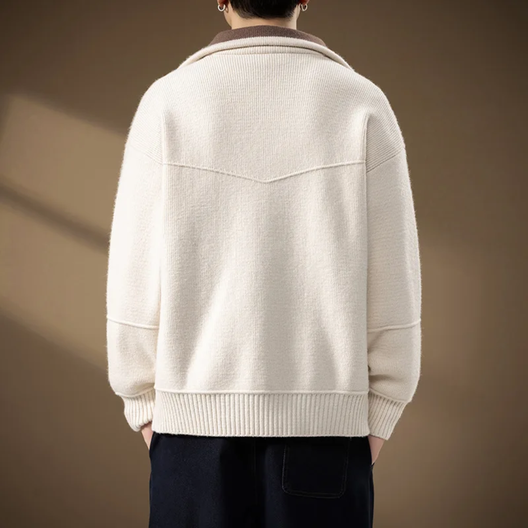 Merino Full-Zip Sweater