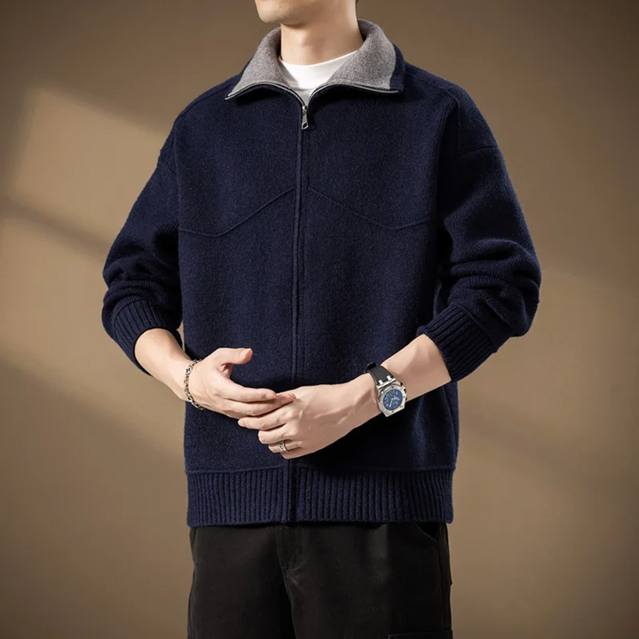 Merino Full-Zip Sweater