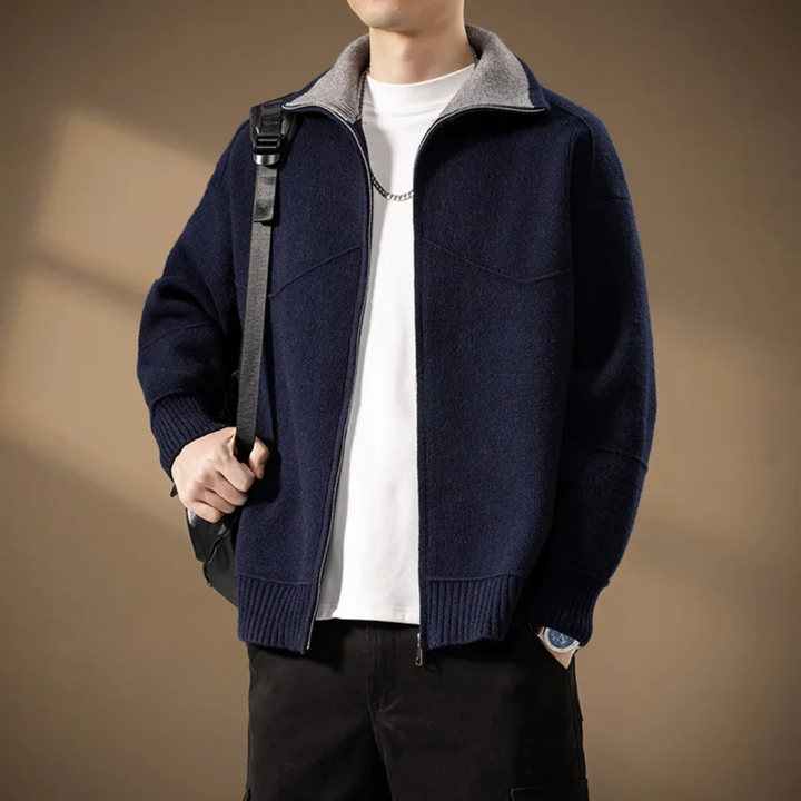 Merino Full-Zip Sweater