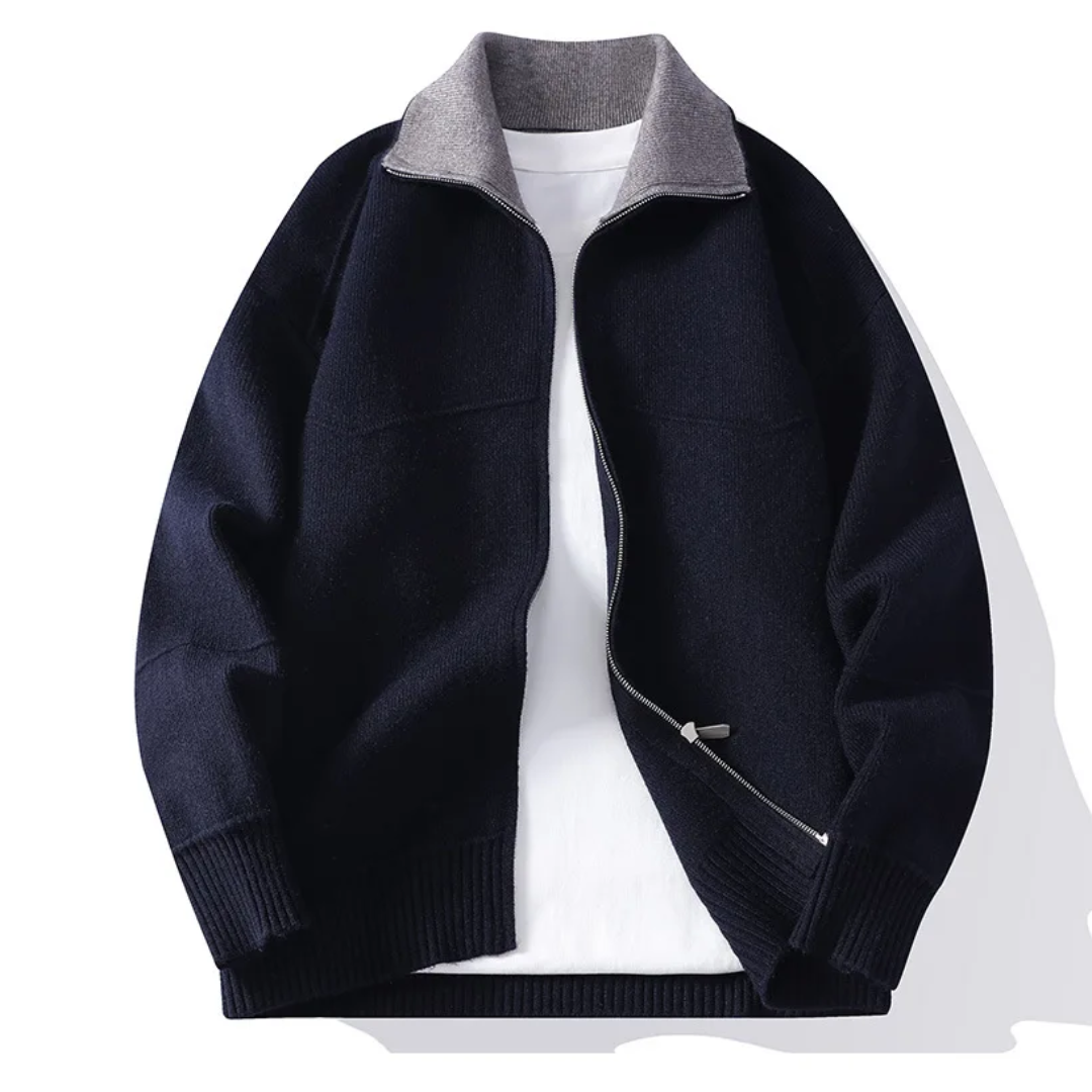 Merino Full-Zip Sweater