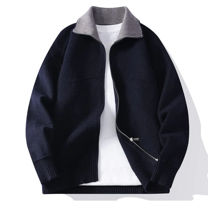 Merino Full-Zip Sweater