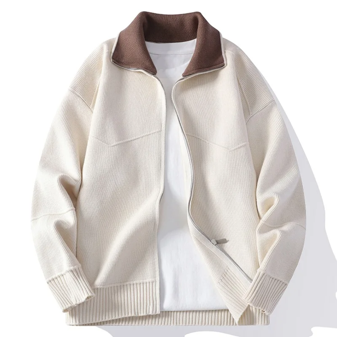 Merino Full-Zip Sweater