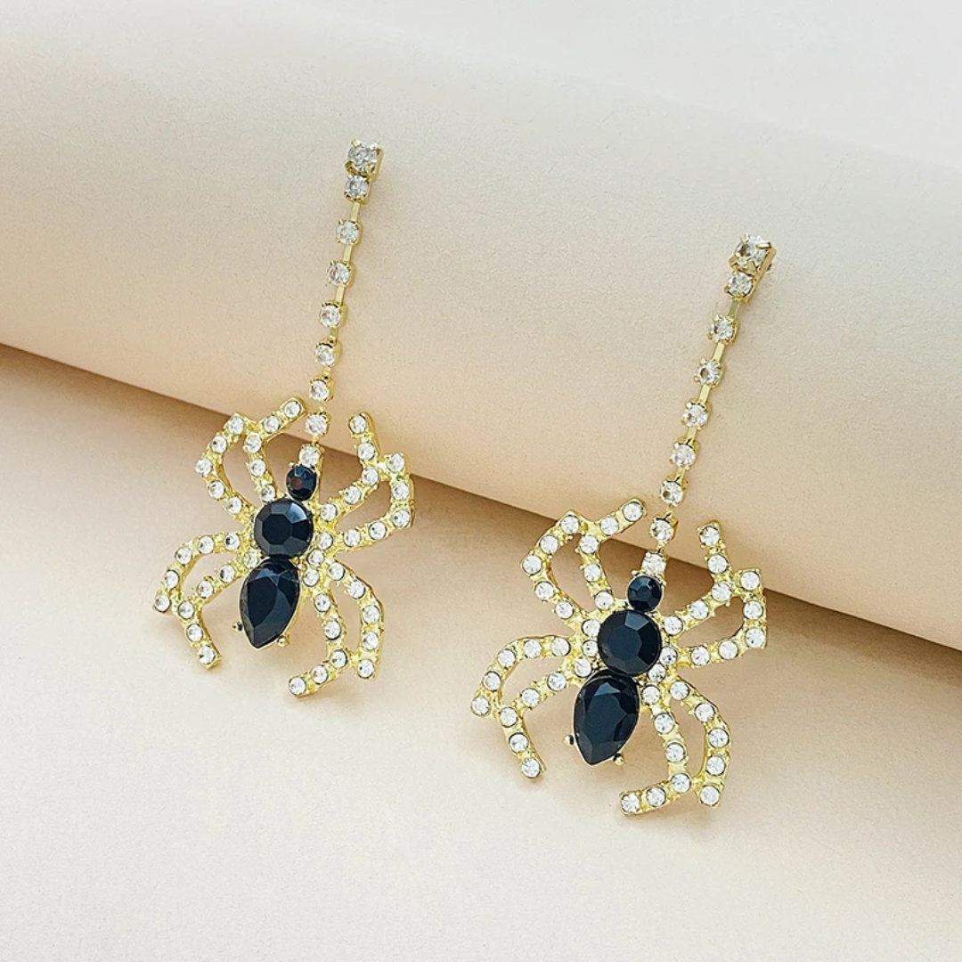 Vesper Spider Earrings