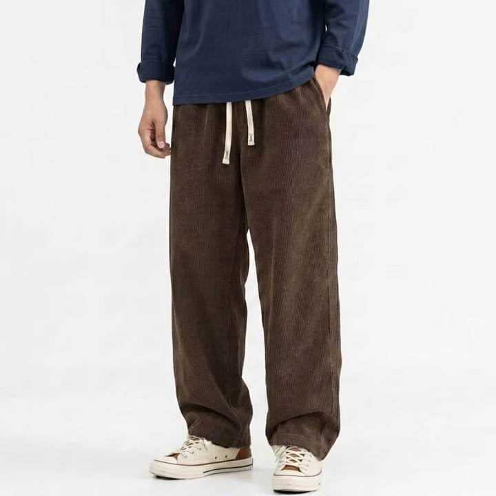 Marvao Wide Leg Corduroy Pants