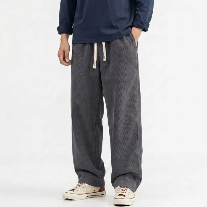 Marvao Wide Leg Corduroy Pants