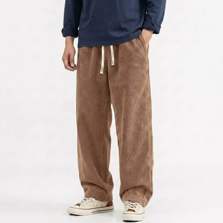 Marvao Wide Leg Corduroy Pants