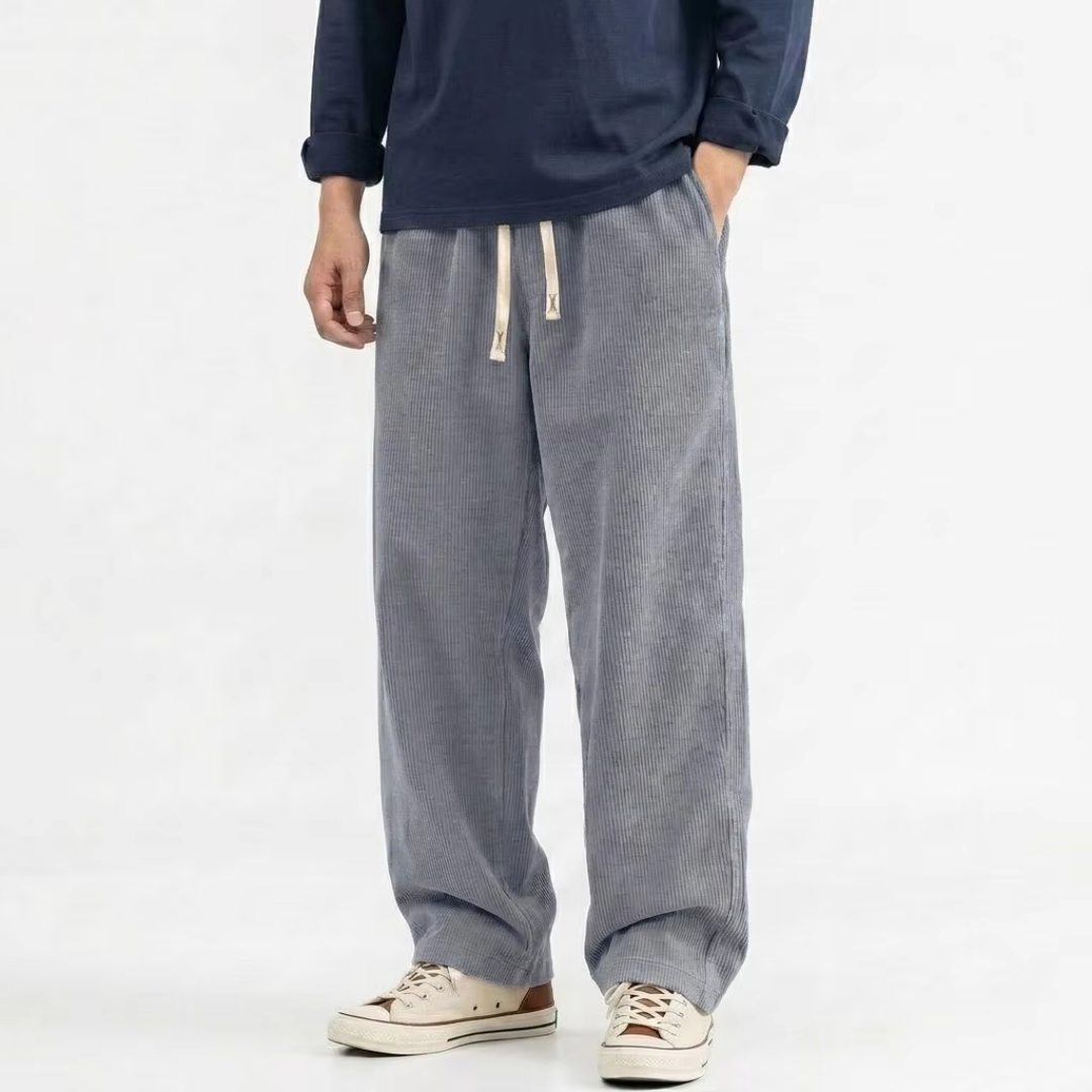 Marvao Wide Leg Corduroy Pants