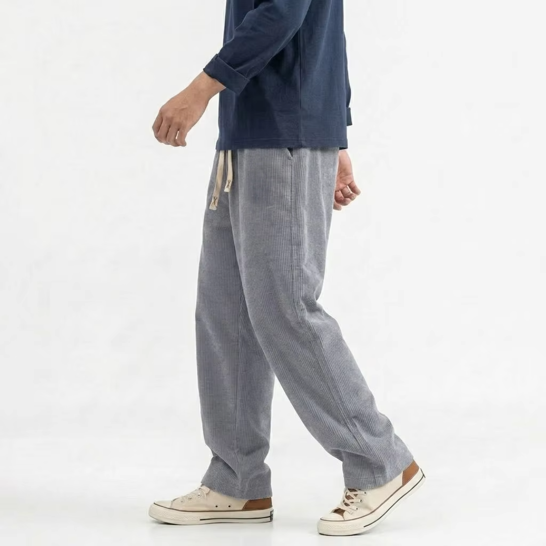 Marvao Wide Leg Corduroy Pants