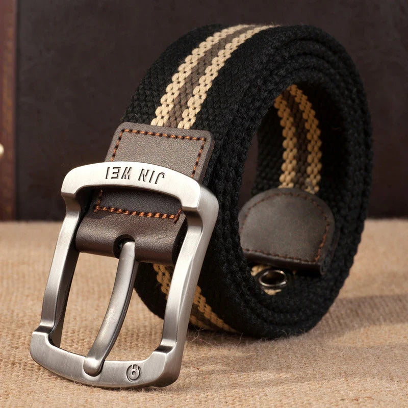 Braided Canvas Belt