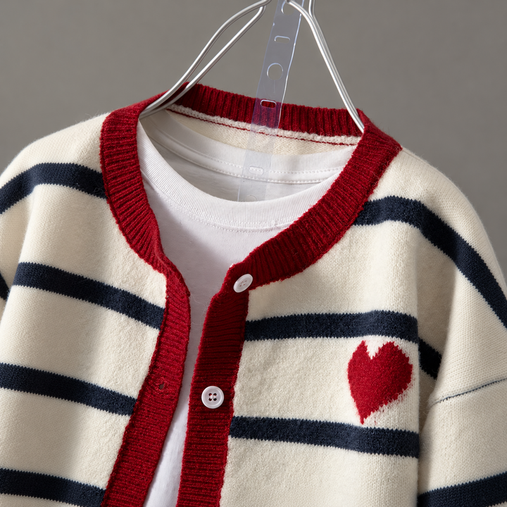 Cherie Striped Cardigan