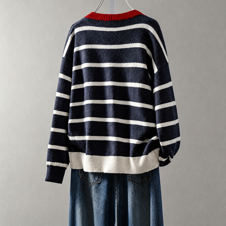 Cherie Striped Cardigan