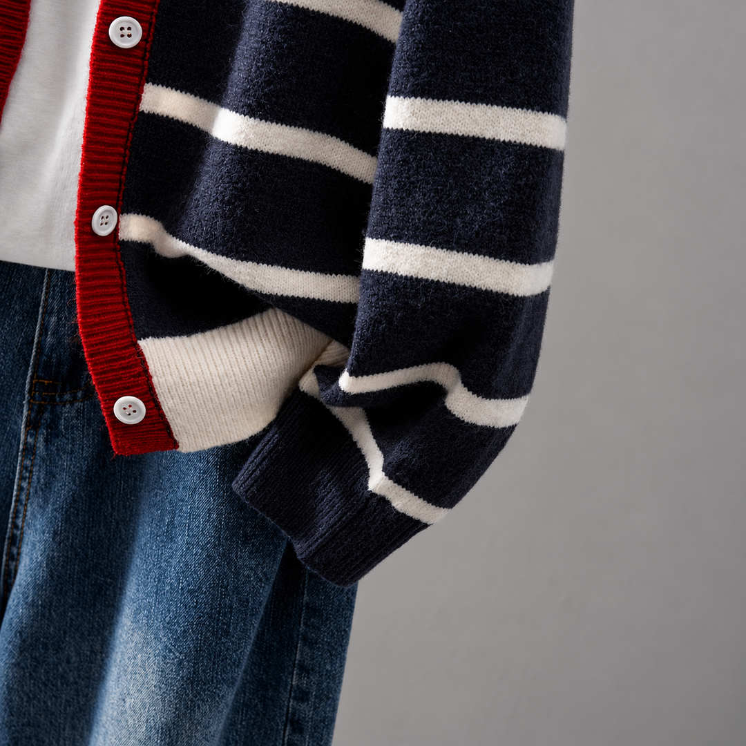 Cherie Striped Cardigan