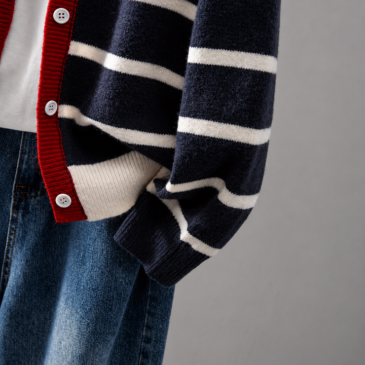 Cherie Striped Cardigan