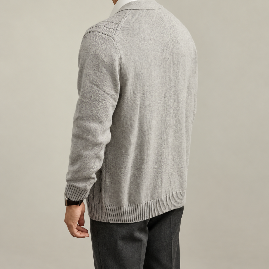 Lazio Cable-Knit Cardigan