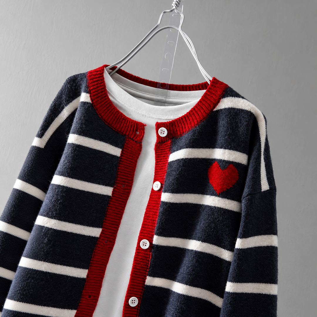 Cherie Striped Cardigan