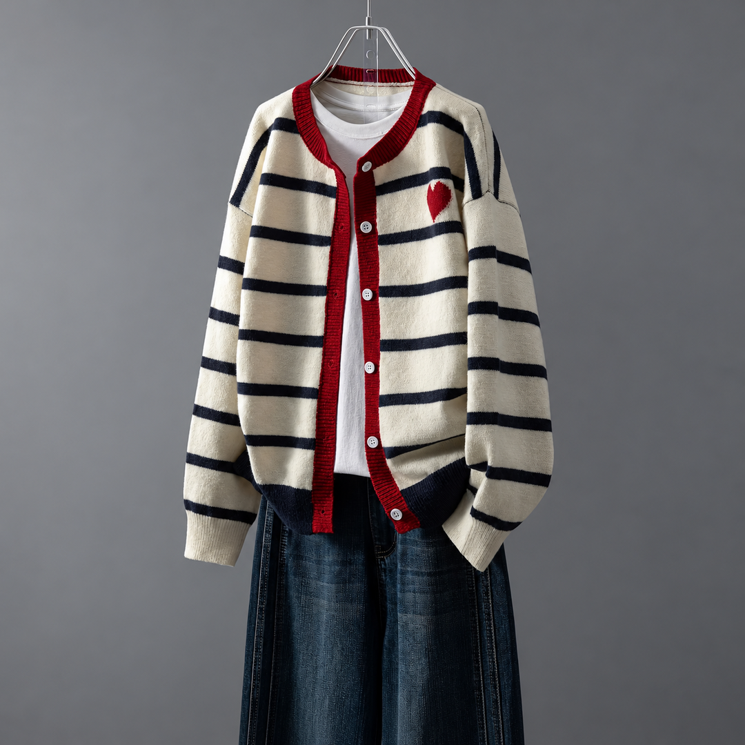 Cherie Striped Cardigan